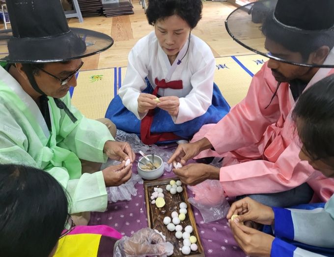 순천시 외국인들의 특별한 추석나기