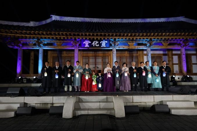 전라감영에 피어난 한복의 빛, ‘비단夜’로 물든 가을밤