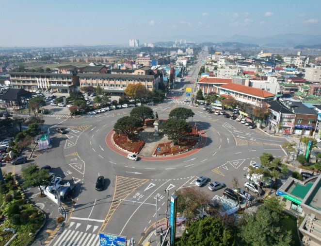 부여군청 전경