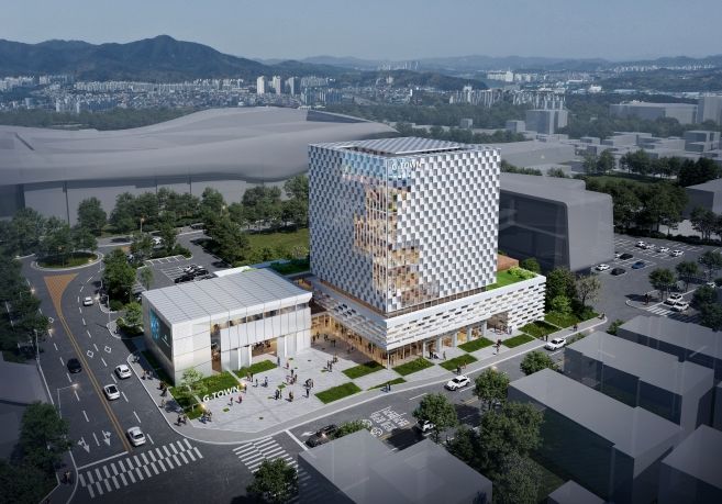 AI활용 첨단디지털문화콘텐츠 실증 공간 마련 (거점시설(첨단디지털문화콘텐츠 실증공간) 조감도)