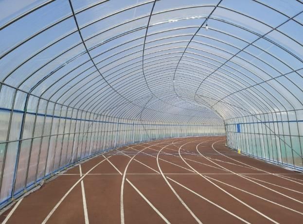 당진종합운동장 동계 비닐 터널 운영