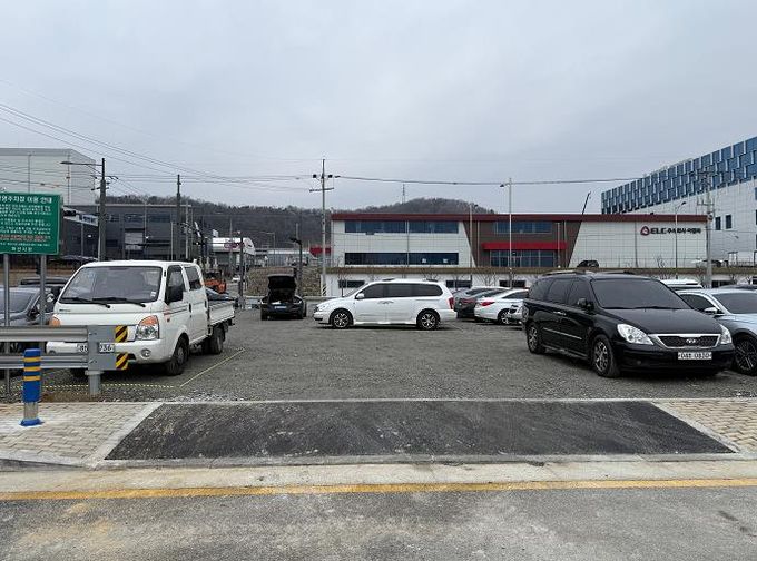 임시 공영주차장 사진
