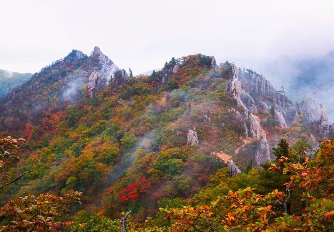 금상 어승완 공룡능선의비경(경기 군포)