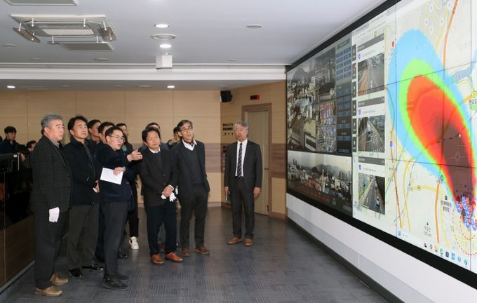 청주시, 청주산단 통합관제센터 구축 완료