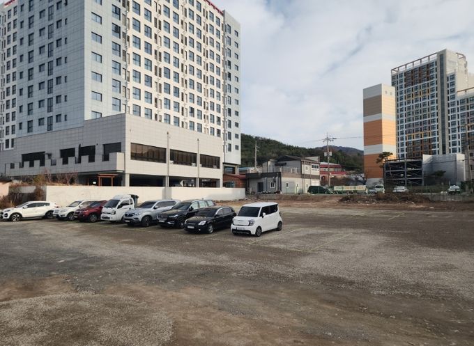 무안군 청계면, 목포대학교 인근 임시 공영주차장 개방