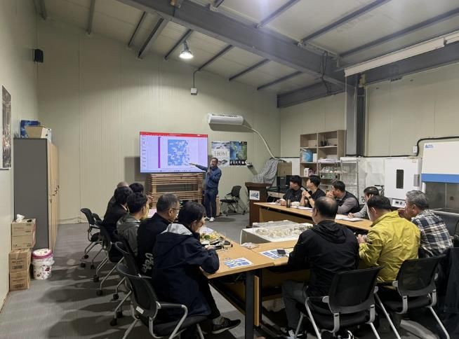 홍콩수출 업무협의 사진