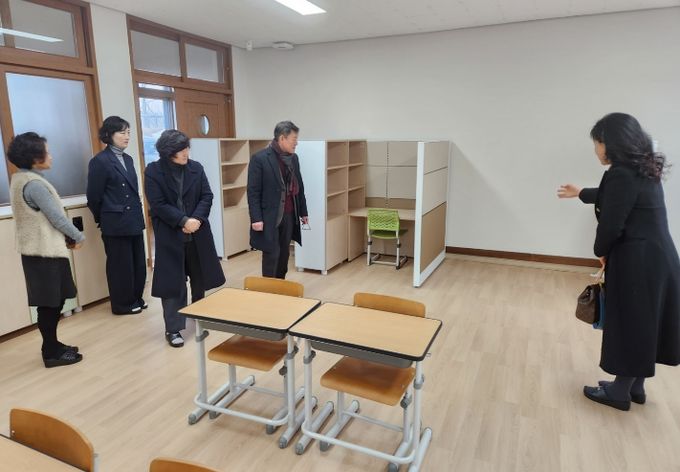 특수학교 파견학급 점검